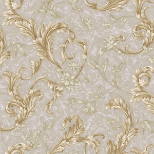 Luxury Beige Striped Textured Wallpaper, Premium Non-Woven Wall Covering, 41.7"W x 398"H, Washable Removable for Living Room 