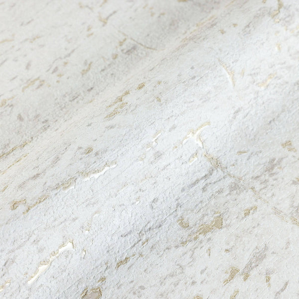 Luxury Gold Textured Embossed 3D Embossed Wallpaper, Industrial Non-Woven Wall Covering, 41.7"W x 398"H, Washable Removable f