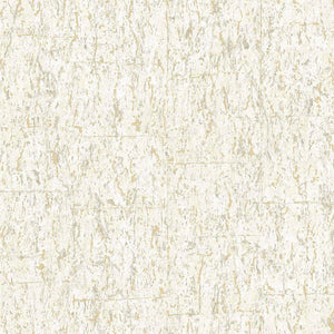 Luxury Gold Textured Embossed 3D Embossed Wallpaper, Industrial Non-Woven Wall Covering, 41.7"W x 398"H, Washable Removable f