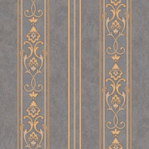 Luxury Gold Striped Stripe 3D Embossed Wallpaper, Traditional Non-Woven Wall Covering, 41.7"W x 398"H, Washable Removable for