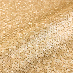 Luxury Gold Textured Embossed 3D Embossed Wallpaper, Premium Non-Woven Wall Covering, 41.7"W x 398"H, Washable Removable for 