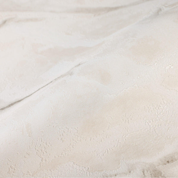 Luxury Beige Marble Stone 3D Embossed Wallpaper, Industrial Non-Woven Wall Covering, 41.7"W x 614"H, Washable Removable for L