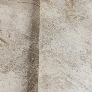 Luxury Ivory Metallic Abstract Textured Wallpaper, Premium Non-Woven Wall Covering, 41.7"W x 398"H, Washable Removable for Li