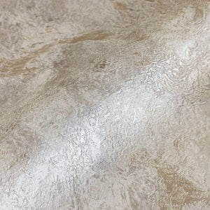 Luxury Ivory Metallic Abstract Textured Wallpaper, Premium Non-Woven Wall Covering, 41.7"W x 398"H, Washable Removable for Li