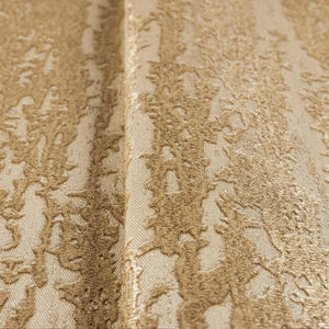 Luxury Gold Abstract Metallic 3D Embossed Wallpaper, Boho Non-Woven Wall Covering, 41.7"W x 614"H, Washable Removable for Liv