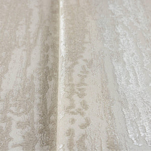 Luxury Cream Abstract Metallic 3D Embossed Wallpaper, Contemporary Non-Woven Wall Covering, 41.7"W x 614"H, Washable Removabl