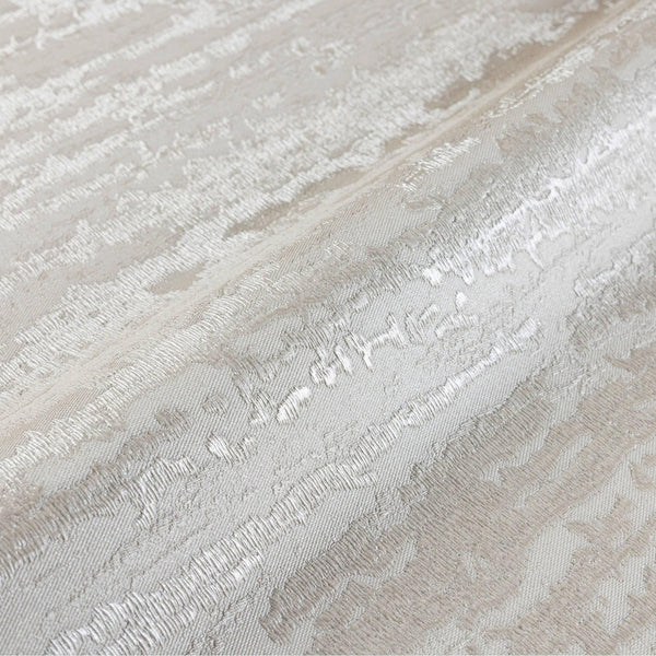 Luxury Cream Abstract Metallic 3D Embossed Wallpaper, Contemporary Non-Woven Wall Covering, 41.7"W x 614"H, Washable Removabl