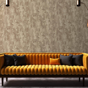 Luxury Beige Distressed Abstract Textured Wallpaper, Coastal Non-Woven Wall Covering, 41.7"W x 398"H, Washable Removable for 
