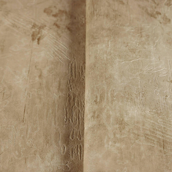 Luxury Beige Distressed Abstract Textured Wallpaper, Coastal Non-Woven Wall Covering, 41.7"W x 398"H, Washable Removable for 