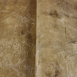 Luxury Brown Distressed Abstract Textured Wallpaper, Traditional Non-Woven Wall Covering, 41.7"W x 398"H, Washable Removable 