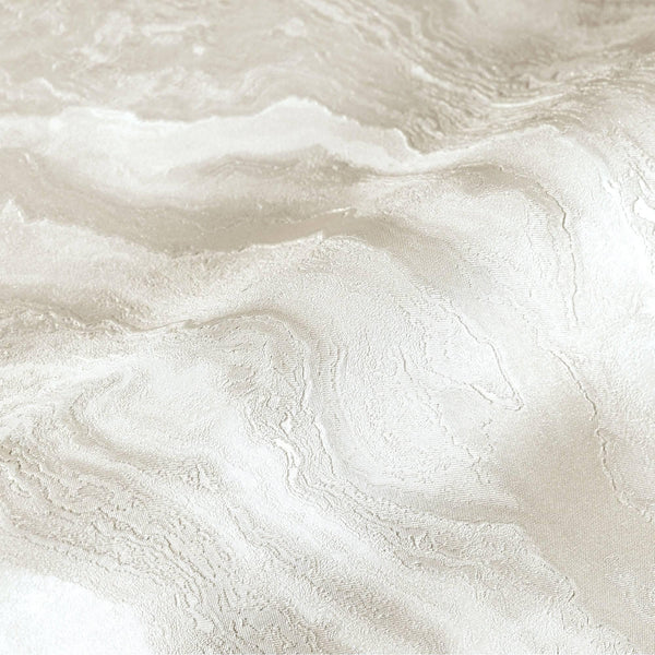 Luxury Beige Marble Textured Wallpaper, Boho Non-Woven Wall Covering, 41.7"W x 614"H, Washable Removable for Living Room Bedr