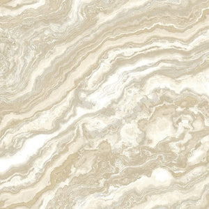 Luxury Beige Marble Textured Wallpaper, Boho Non-Woven Wall Covering, 41.7"W x 614"H, Washable Removable for Living Room Bedr
