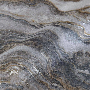 Luxury Blue Marble Textured Wallpaper, Coastal Non-Woven Wall Covering, 41.7"W x 614"H, Washable Removable for Living Room Be