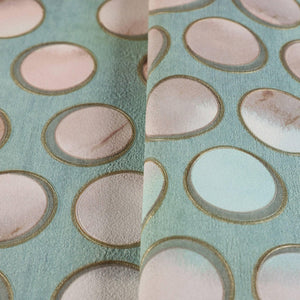 Luxury Beige Geometric Textured Wallpaper, Traditional Non-Woven Wall Covering, 41.7"W x 398"H, Washable Removable for Living