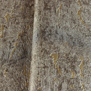 Luxury Gold Textured Embossed 3D Embossed Wallpaper, Farmhouse Non-Woven Wall Covering, 41.7"W x 398"H, Washable Removable fo