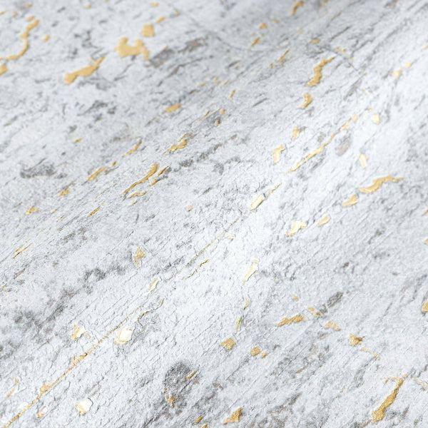 Luxury Gold Textured Embossed 3D Embossed Wallpaper, Coastal Non-Woven Wall Covering, 41.7"W x 398"H, Washable Removable for 