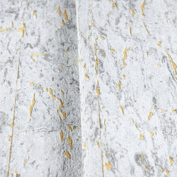 Luxury Gold Textured Embossed 3D Embossed Wallpaper, Coastal Non-Woven Wall Covering, 41.7"W x 398"H, Washable Removable for 