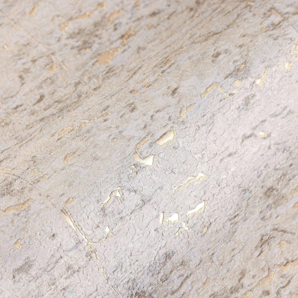 Luxury Beige Textured Embossed 3D Embossed Wallpaper, Traditional Non-Woven Wall Covering, 41.7"W x 398"H, Washable Removable