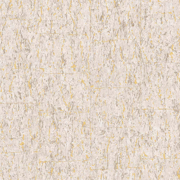 Luxury Beige Textured Embossed 3D Embossed Wallpaper, Traditional Non-Woven Wall Covering, 41.7"W x 398"H, Washable Removable