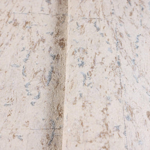 Luxury Beige Textured Embossed 3D Embossed Wallpaper, Country Non-Woven Wall Covering, 41.7"W x 398"H, Washable Removable for