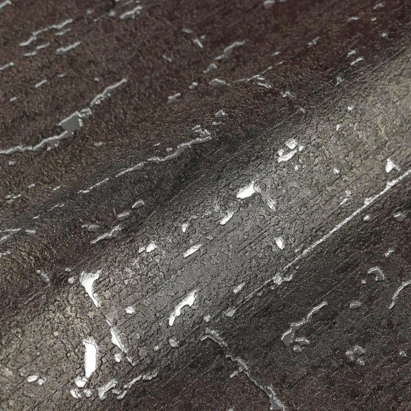 Luxury Brown Textured Embossed 3D Embossed Wallpaper, Traditional Non-Woven Wall Covering, 41.7"W x 398"H, Washable Removable