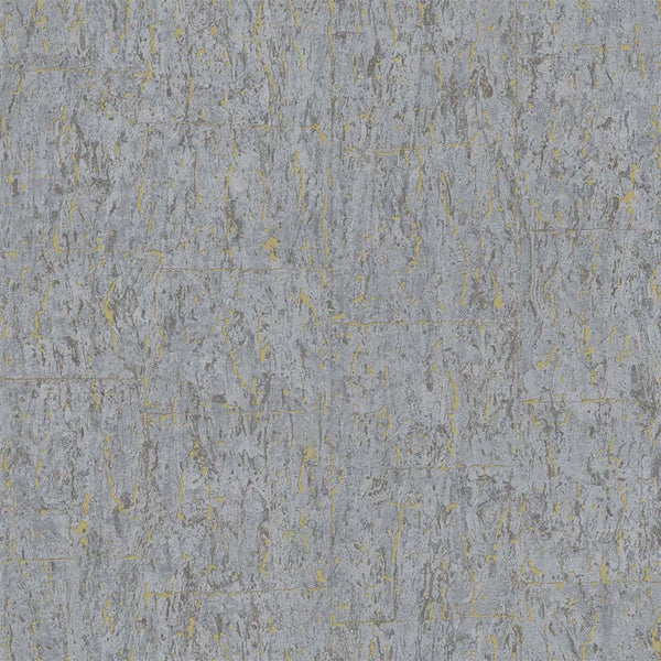 Luxury Gold Textured Embossed 3D Embossed Wallpaper, Rustic Non-Woven Wall Covering, 41.7"W x 398"H, Washable Removable for L