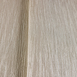 Luxury Beige Striped Stripe 3D Embossed Wallpaper, Traditional Non-Woven Wall Covering, 41.7"W x 398"H, Washable Removable fo