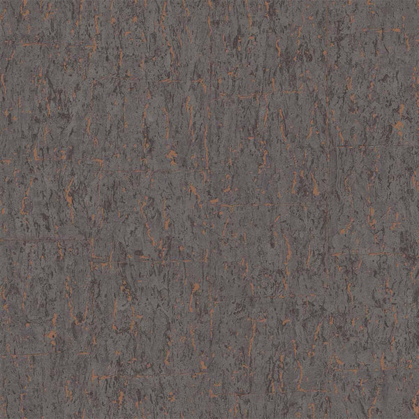 Luxury Brown Textured Embossed 3D Embossed Wallpaper, Industrial Non-Woven Wall Covering, 41.7"W x 398"H, Washable Removable 
