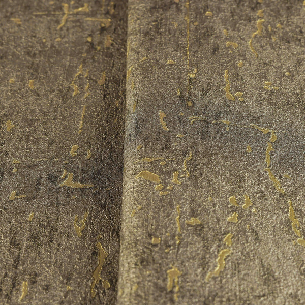 Luxury Brown Textured Embossed 3D Embossed Wallpaper, Traditional Non-Woven Wall Covering, 41.7"W x 398"H, Washable Removable