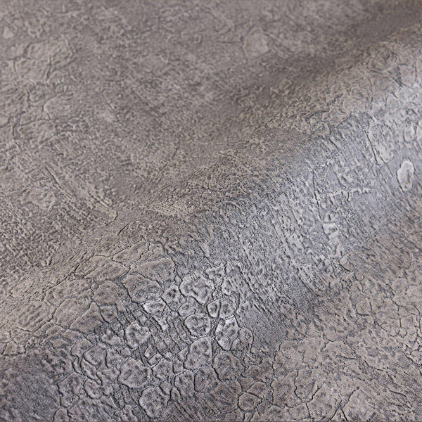 Luxury Brown Textured Embossed 3D Embossed Wallpaper, Modern Non-Woven Wall Covering, 41.7"W x 398"H, Washable Removable for 
