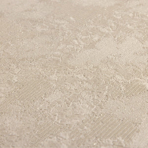 Luxury Tan Abstract Distressed Wallpaper, Boho Non-Woven Wall Covering, 41.7"W x 398"H, Washable Removable for Living Room Be