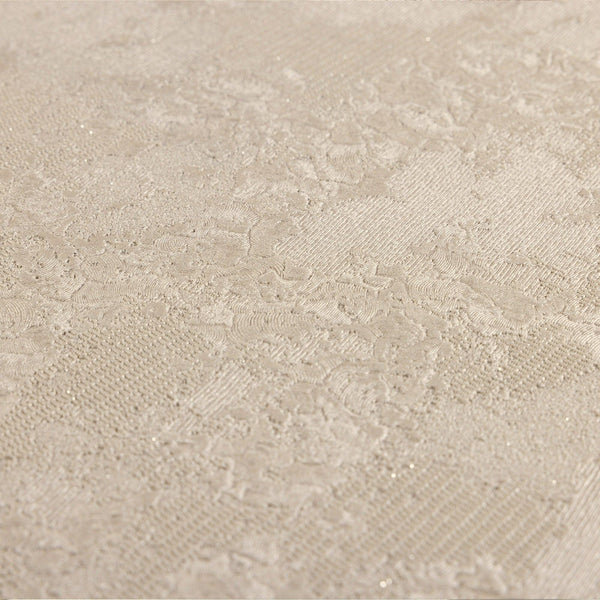 Luxury Tan Abstract Distressed Wallpaper, Boho Non-Woven Wall Covering, 41.7"W x 398"H, Washable Removable for Living Room Be
