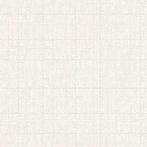 Luxury Beige Geometric Textured Wallpaper, Modern Non-Woven Wall Covering, 41.7"W x 398"H, Washable Removable for Living Room