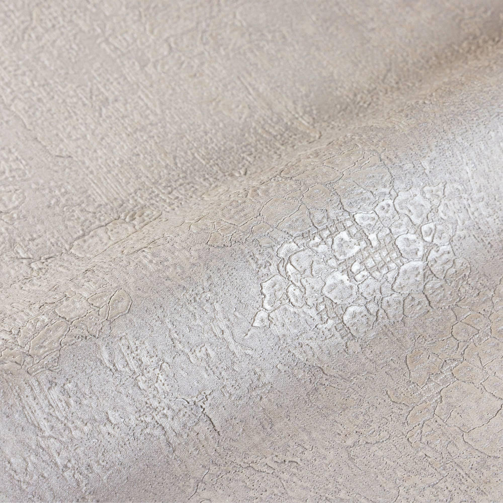 Luxury Beige Textured Embossed 3D Embossed Wallpaper, Modern Non-Woven Wall Covering, 41.7"W x 398"H, Washable Removable for 