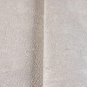 Luxury Beige Textured Embossed 3D Embossed Wallpaper, Modern Non-Woven Wall Covering, 41.7"W x 398"H, Washable Removable for 