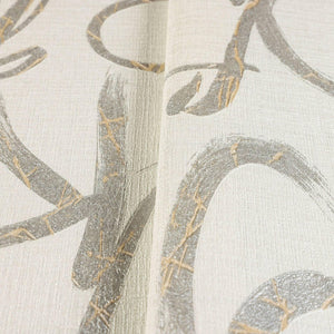 Luxury Gray Textured Wallpaper, Traditional Non-Woven Wall Covering, 41.7"W x 398"H, Washable Removable for Living Room Bedro