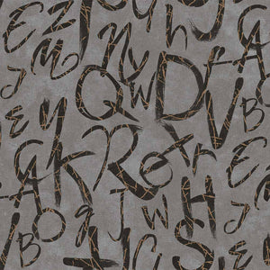 Luxury Black Textured Wallpaper, Traditional Non-Woven Wall Covering, 41.7"W x 398"H, Washable Removable for Living Room Bedr