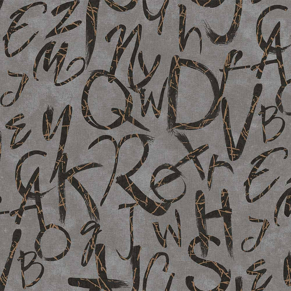 Luxury Black Textured Wallpaper, Traditional Non-Woven Wall Covering, 41.7"W x 398"H, Washable Removable for Living Room Bedr