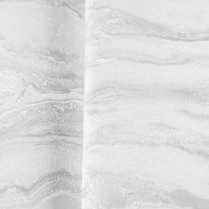 Luxury White Marble Textured Wallpaper, Country Non-Woven Wall Covering, 41.7"W x 614"H, Washable Removable for Living Room B