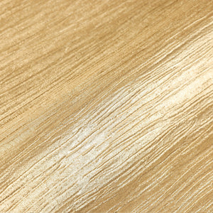 Luxury Gold Striped Stripe 3D Embossed Wallpaper, Traditional Non-Woven Wall Covering, 41.7"W x 398"H, Washable Removable for