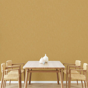 Luxury Gold Striped Stripe 3D Embossed Wallpaper, Traditional Non-Woven Wall Covering, 41.7"W x 398"H, Washable Removable for