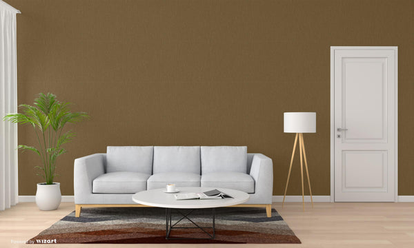 Luxury Brown Striped Stripe 3D Embossed Wallpaper, Traditional Non-Woven Wall Covering, 41.7"W x 398"H, Washable Removable fo