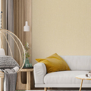 Luxury Beige Embossed 3D Embossed Wallpaper, Glam Non-Woven Wall Covering, 41.7"W x 398"H, Washable Removable for Living Room