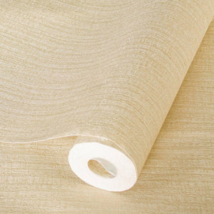 Luxury Beige Embossed 3D Embossed Wallpaper, Glam Non-Woven Wall Covering, 41.7"W x 398"H, Washable Removable for Living Room