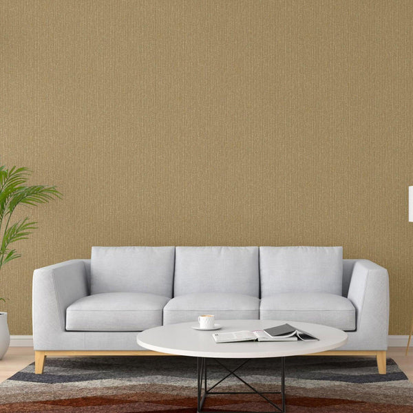 Luxury Brown Embossed 3D Embossed Wallpaper, Contemporary Non-Woven Wall Covering, 41.7"W x 398"H, Washable Removable for Liv