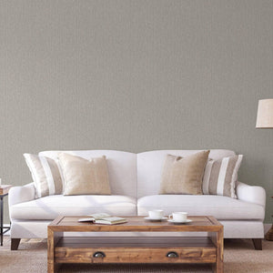 Luxury Gray Embossed 3D Embossed Wallpaper, Contemporary Non-Woven Wall Covering, 41.7"W x 398"H, Washable Removable for Livi