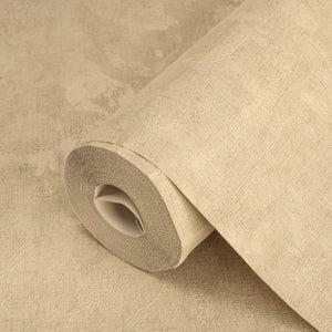 Luxury Beige Textured Embossed 3D Embossed Wallpaper, Contemporary Non-Woven Wall Covering, 41.7"W x 614"H, Washable Removabl