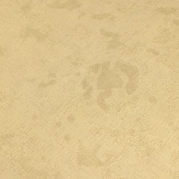 Luxury Yellow Textured Embossed 3D Embossed Wallpaper, Contemporary Non-Woven Wall Covering, 41.7"W x 614"H, Washable Removab