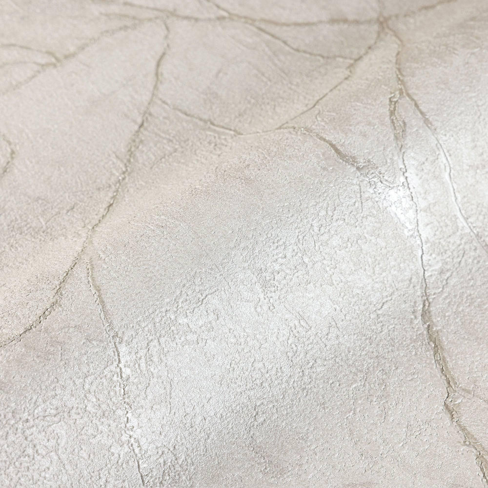Luxury Beige Abstract Marble Textured Wallpaper, Country Non-Woven Wall Covering, 41.7"W x 398"H, Washable Removable for Livi