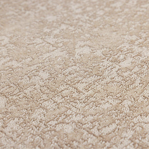 Luxury Beige Abstract Textured Wallpaper, Boho Non-Woven Wall Covering, 41.7"W x 398"H, Washable Removable for Living Room Be